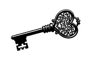 Vintage Skeleton Key Bundle, an Illustration by Gaye Art (Thumbnail 18 of 31)