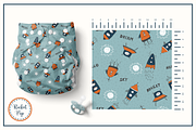 Rocket Pop - Seamless Patterns Set, a Pattern Graphic by Cuteanny Design (Thumbnail 4 of 8)