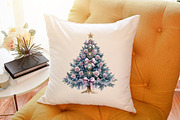 Coquette Glitter Christmas Tree Clip, an Illustration by Sublimation Artist (Thumbnail 6 of 6)