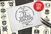 156 Editable Badges and Patches, a Branding & Logo Template by sivVector (Thumbnail 6 of 7)