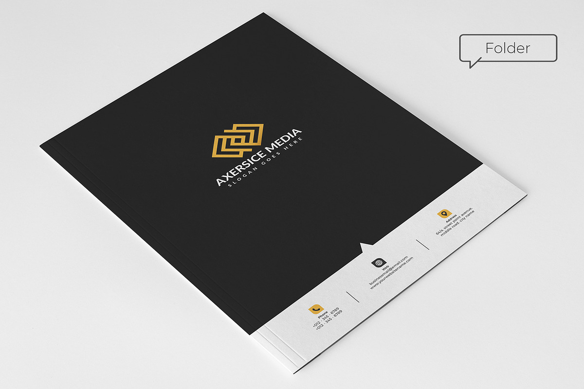 Corporate Branding Identity Template, a Stationery Template by Tbunny (Photo 8 of 9)