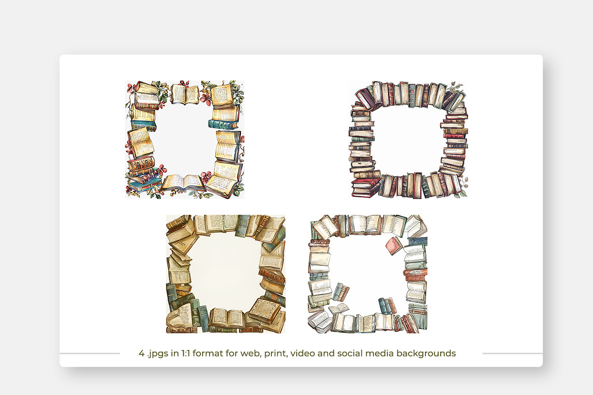 The Book Bundle, a Background Graphic by karenfoleyphoto (Photo 3 of 6)