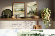 Vintage Forest Watercolor Collection, an Object Illustration by ArtMaslyana (Thumbnail 12 of 15)