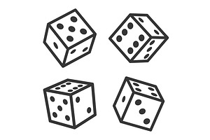 Dice Cubes Set