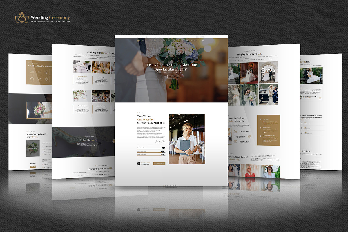 Wedding Ceremony - Elementor Pro Kit, a Websites & App Template by Select Agency Designs (Photo 4 of 7)