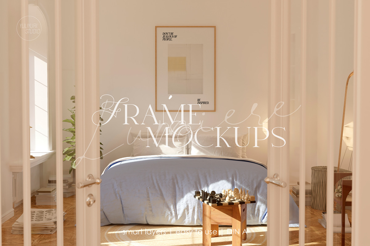 LUMIERE | Frame mockup set, a Household Mockup by yuliyuri.studio (Photo 1 of 18)