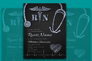 Nursing Graduation Invitation, a Flyer Template by iloveTemplate (Thumbnail 3 of 3)