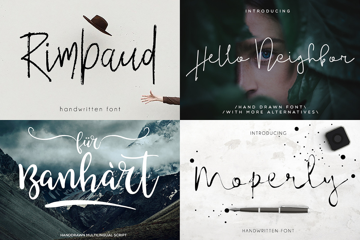Modern Script Font Bundle, a Script Font by Creamy Script (Photo 17 of 30)