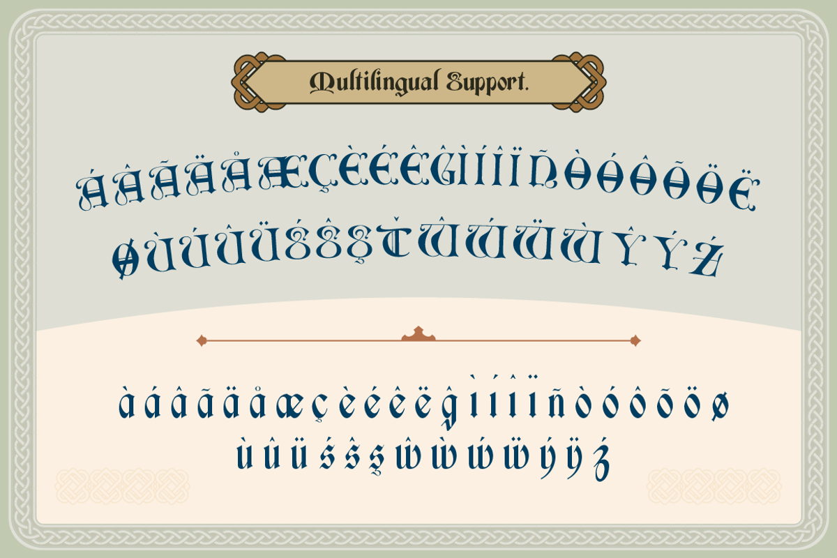 Old Norse, a Serif Font by Burntilldead (Photo 10 of 12)