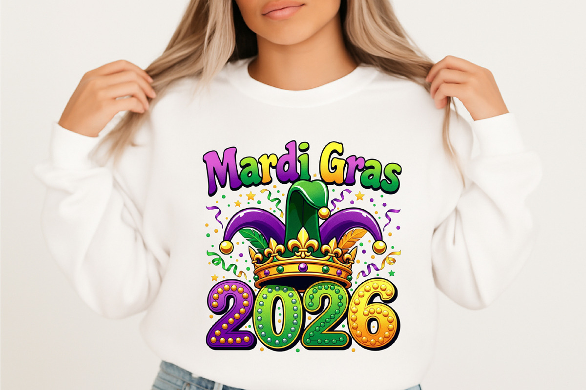 Happy Mardi Gras 2026 Png, an Illustration by designcity5 (Photo 4 of 9)