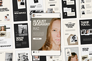 Modern Instagram Stories Posts Canva, a Social Media Template by Branding Babe Co. (Thumbnail 1 of 7)
