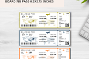 Editable Boarding Pass Template, a Card Template by YasdeyDesigns (Thumbnail 7 of 9)