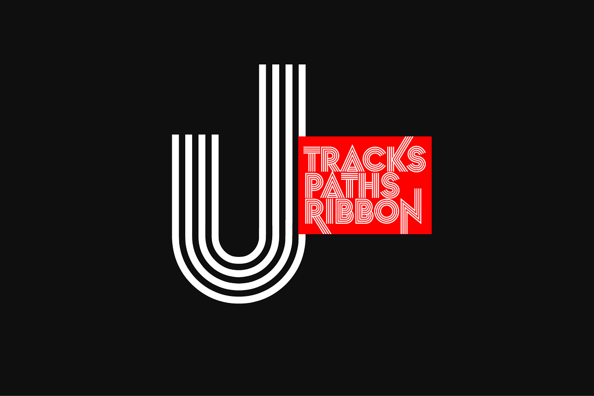 Striped Headline Font, a Symbol Font by artyway (Photo 6 of 6)