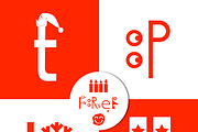 FONT | Typo Ping Pong #2 xmas, a Symbol Font by Typo Graphic Design (Thumbnail 3 of 4)