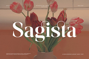 Sagista - Elegant Serif Font