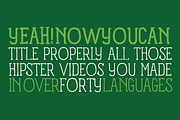 Panforte Serif - 6 fonts, a Serif Font by Zetafonts (Thumbnail 5 of 6)