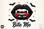 Gothic Halloween Sublimation PNG, an Illustration by Libby Wishes (Thumbnail 1 of 6)