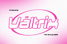 CS Valtrix – Y2K Font