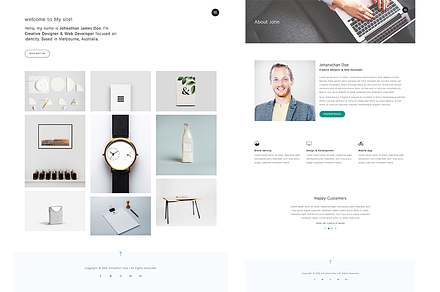 Parel - Portfolio HTML5 template