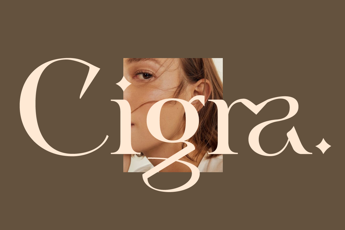 Cigra - Stylist Serif With Ligature, a Sans Serif Font by Identy Studio (Photo 17 of 18)