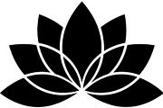 Bold Lotus Flower Silhouette, an Object Graphic by Creativeshirt (Thumbnail 14 of 15)