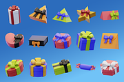 Gift Packaging 3D Icon Pack, an Object 3D Model by Bartama Graphic (Thumbnail 2 of 2)