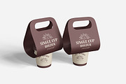 Coffee Single Cup Holder Mockup, a Cups & Container Mockup by Indah (Thumbnail 3 of 6)
