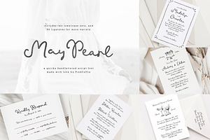 Whimsical Script Font Bundle