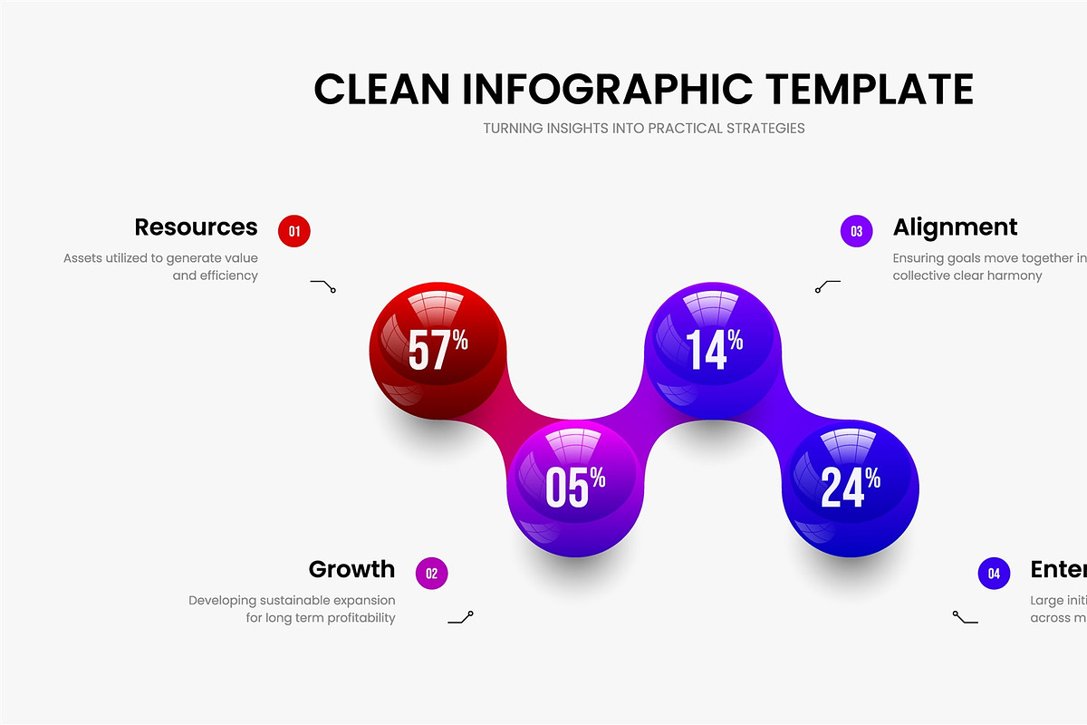 20 Vector Infographic Template, an Object Illustration by provector (Photo 16 of 21)