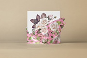 Ivory Roses - Watercolor Floral Set, an Illustration by Nadiia Hanina (Thumbnail 3 of 3)