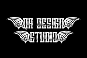 Black Calong - Artdeco Font, a Blackletter Font by QR Design Studio (Thumbnail 3 of 8)