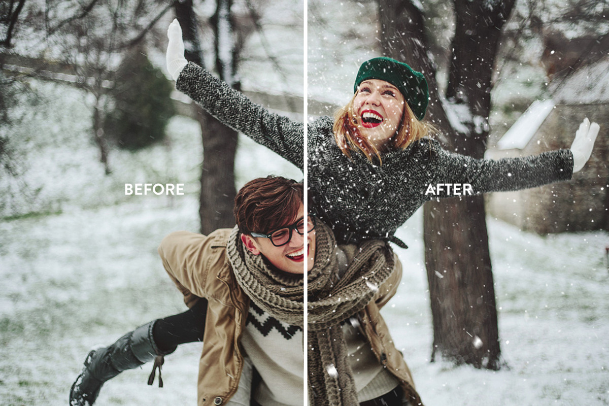 12 Snowflake overlays, a Texture Graphic by Graphic Goods Co (Photo 2 of 5)