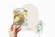 Watercolor Morning clipart., an Object Illustration by ArtMaslyana (Thumbnail 3 of 6)