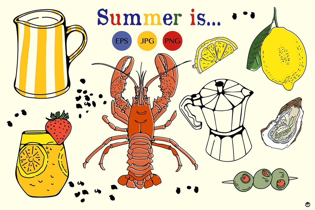 Summer is.., an Object Illustration by Olillia (Photo 4 of 5)