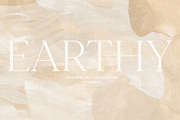 Earthy Paintings. Textures & Shapes, a Background Graphic by mekkêtto (Thumbnail 2 of 19)