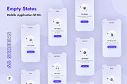 Empty States, an UI Kit Template by Youme Techworld (Thumbnail 1 of 6)