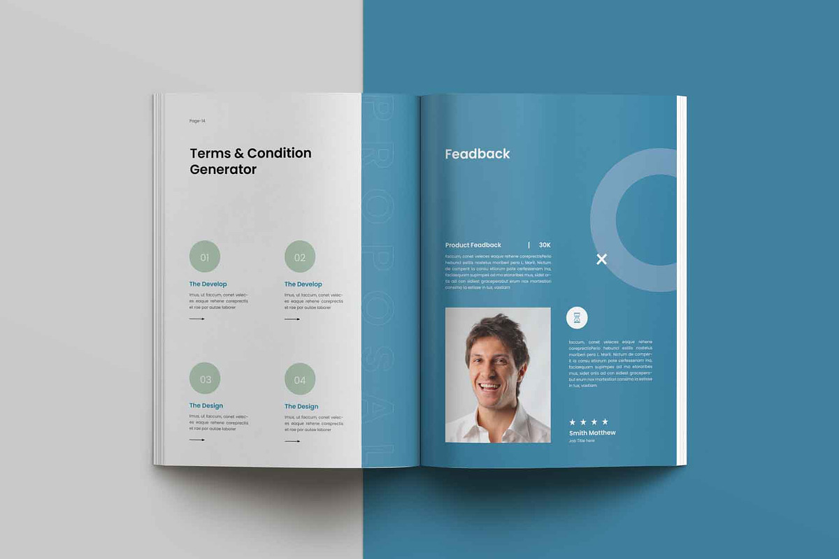 Creative Proposal, a Brochure Template by KreateTribe (Photo 5 of 8)