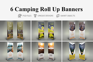 Camping - Roll Up Banners