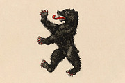 35 Vintage Heraldry Illustrations, an Animal Illustration by Century Library (Thumbnail 5 of 6)