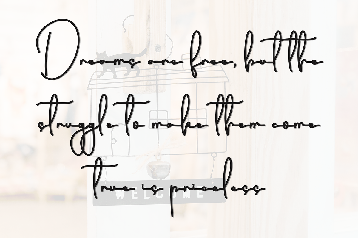 Farmhouse, a Handwritten Font by InermediaSTUDIO (Photo 5 of 8)