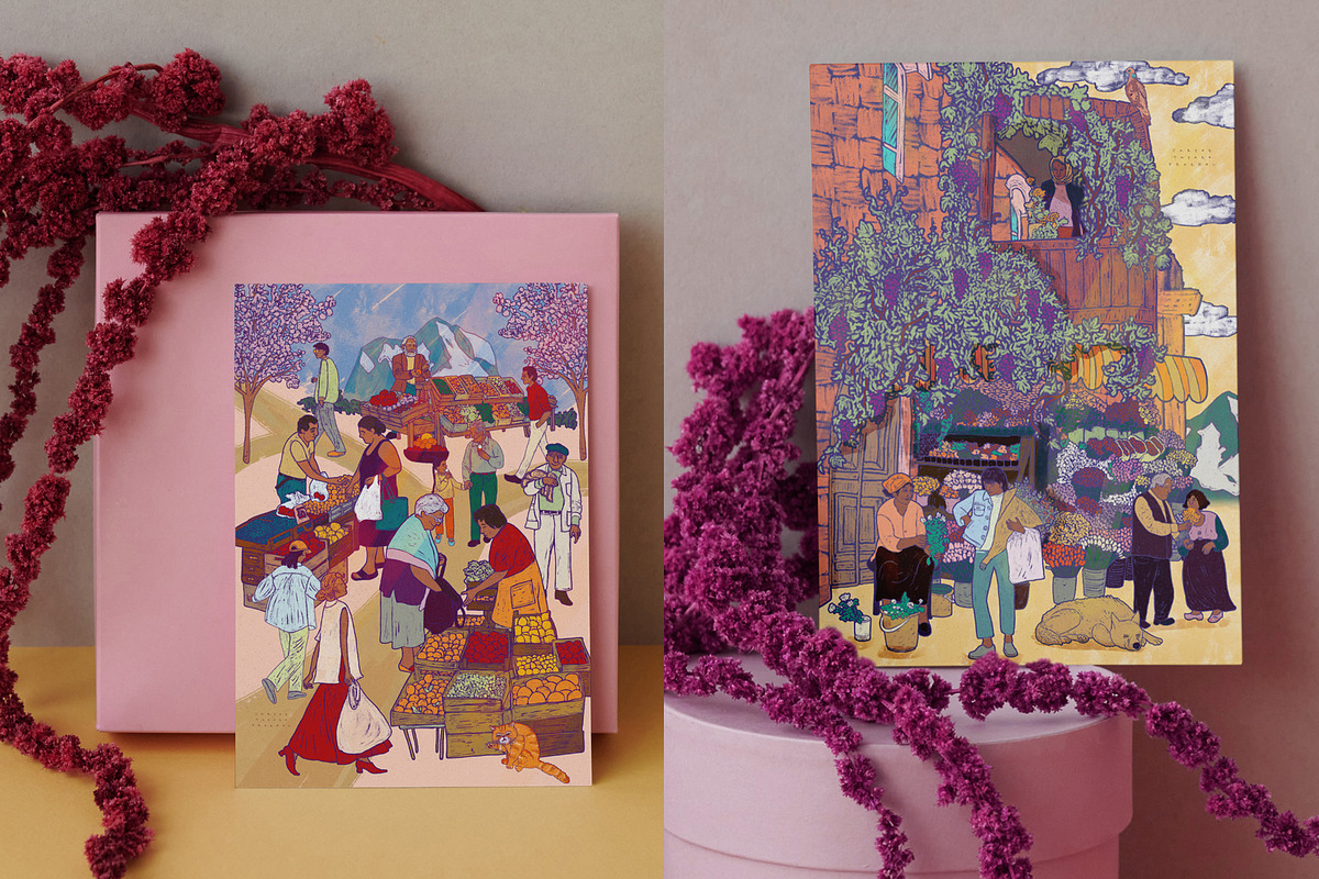 Wimmelbook city posters, a Person Illustration by Carpet Tapete Pretzel (Photo 5 of 8)