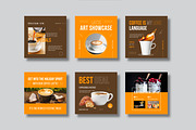 Coffee Shop Instagram Post, a Social Media Template by MightyDesign (Thumbnail 3 of 7)