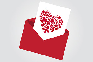 Valentine's day 2 vector cards