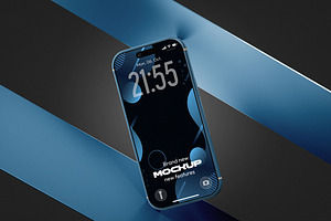Modern Phone Mockup, an iPhone Mockup by Designer Dude