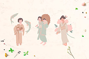 Vector Geisha Art, a Person Illustration by Lucyinyourheart (Thumbnail 6 of 6)