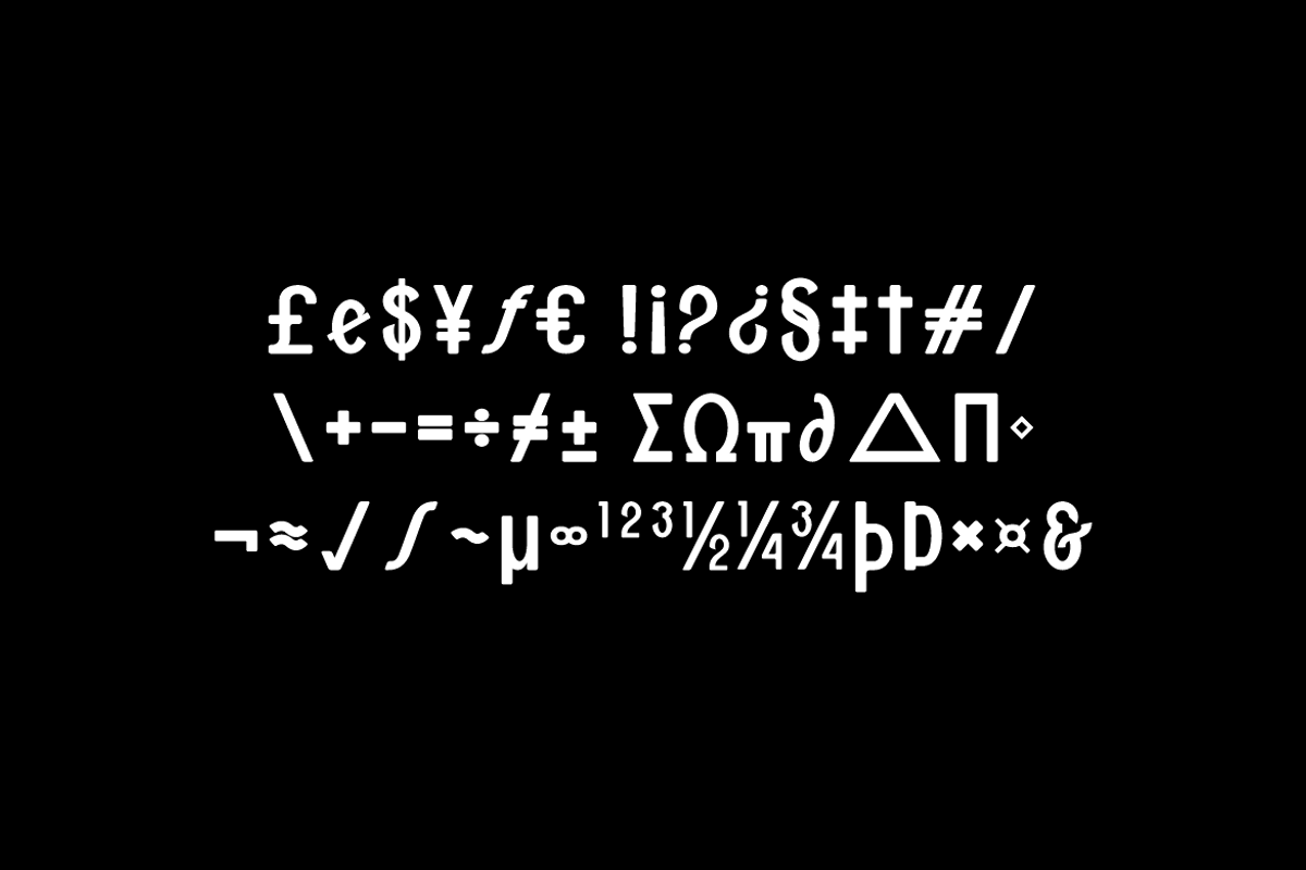 Mono Gaftety - Brand Identity Font, a Sans Serif Font by QR Design Studio (Photo 13 of 15)