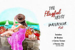 The Playful Artist Watercolor