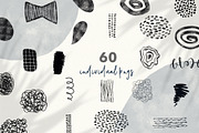 Abstract Doodle Stamps, a Brush Add-On by Sweet Fig (Thumbnail 3 of 10)