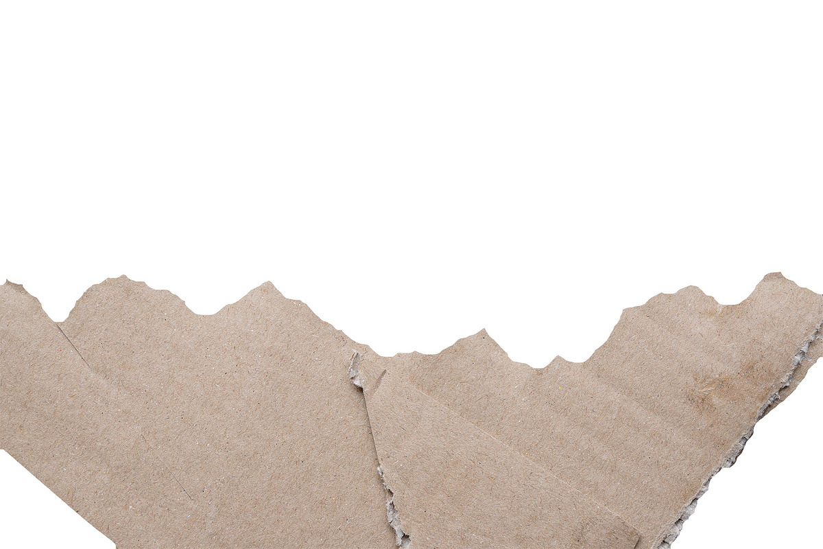 40 Ripped Torn Cardboard Edges (PNG), a Texture Graphic by Bilgep_design (Photo 5 of 16)