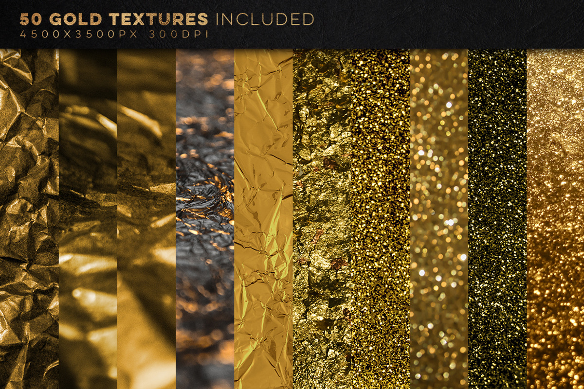 350 Gold & Metallic Textures, a Texture Graphic by Graphicdome (Photo 6 of 46)